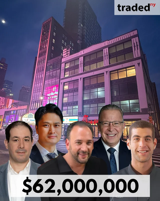 Jerry Tang And Matthew Feast Acquire Mixed-use Asset At 303 West 42nd Street For $62M