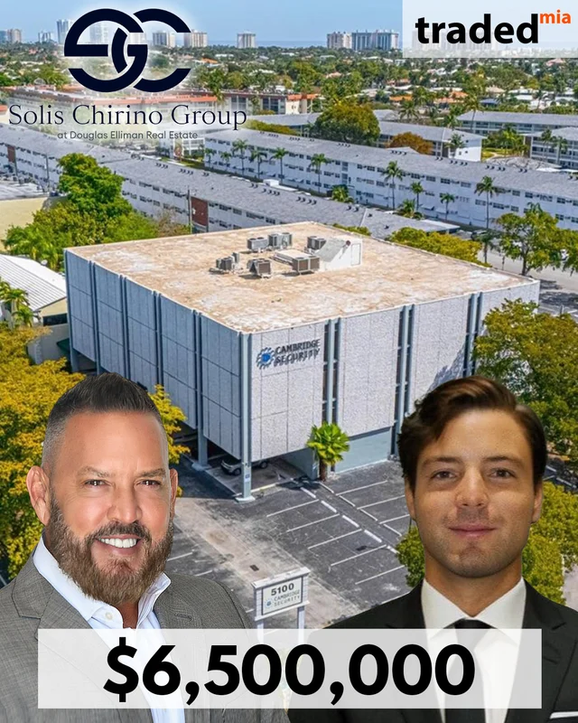 Robert Missirian Purchases Office Property From Anthony Hall For $6.5 Million In Fort Lauderdale