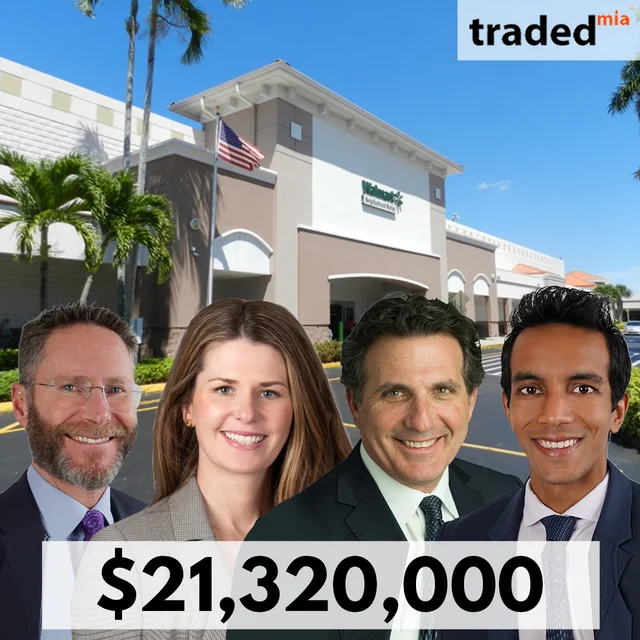 Q.V.H. Corp. Acquires Cypress Run Marketplace In Coral Springs For $21.32M
