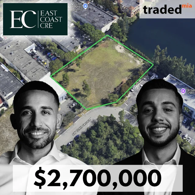 Devin Lobue Purchases Development Site In Miami For $2.7M With Buyer’s Rep Miguelangel Salazar-Pesce & Azael Reyes