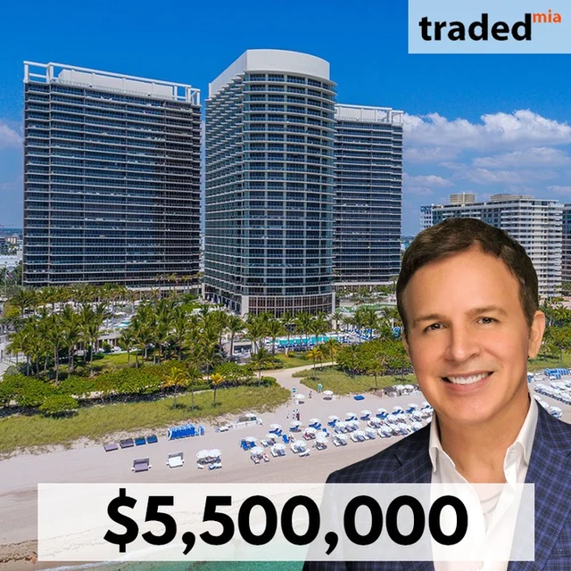 One Sotheby's International Realty Represents Buyer In $5.5M Bal Harbour Condo Sale