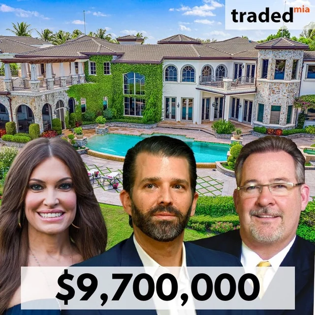 Donald Trump Jr. & Kimberly Guilfoyle Acquire Single Family Property In Jupiter For $9.7M