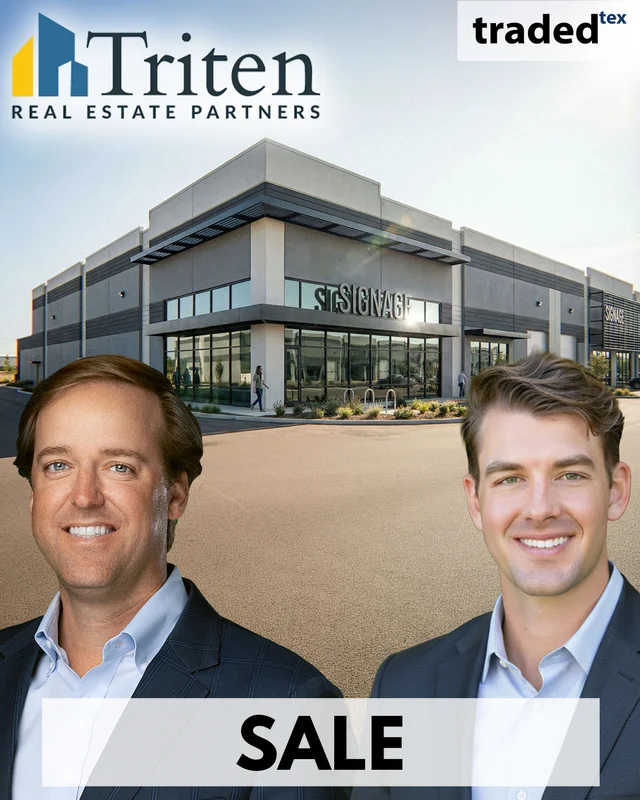 Will Hedges & Keith Gabrielson Of Triten Real Estate Partners Acquire 175,000 SF Industrial Land In San Marcos