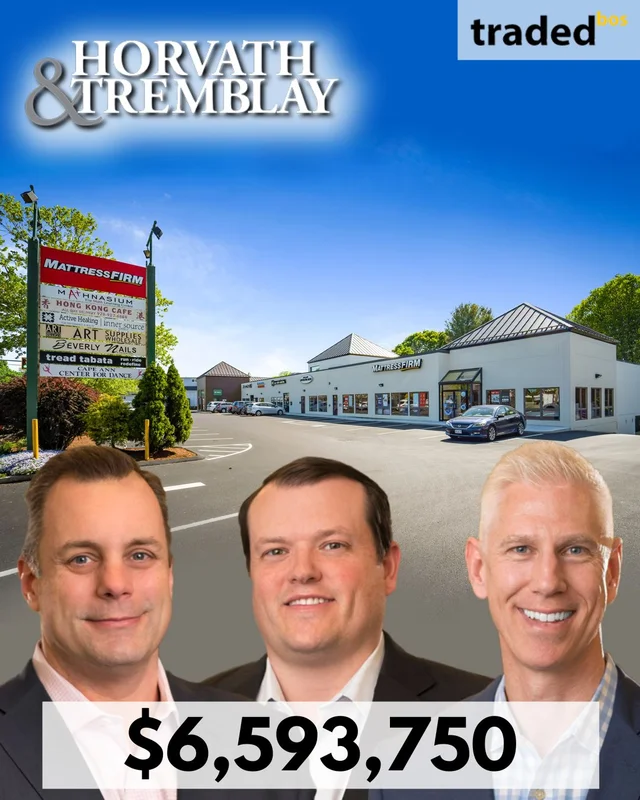 Horvath & Tremblay Sell Retail Property In Beverly, MA For $6.6M