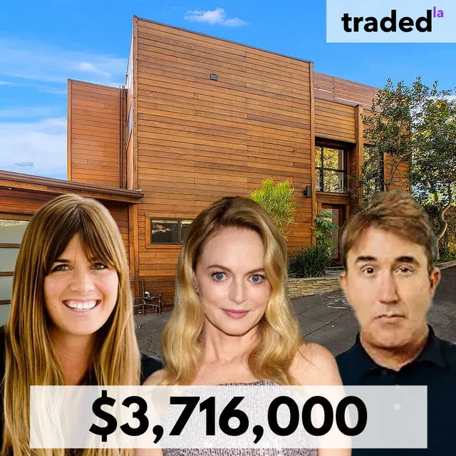 Heather Graham Acquires Midcentury Modern Home In Brentwood For $3.7M