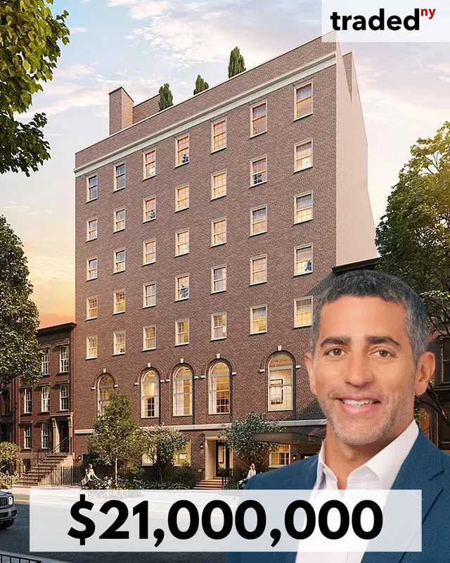 Dominic Stott Purchases Condo At 118 West 13th Street In Manhattan For $21M From Martin Nussbaum