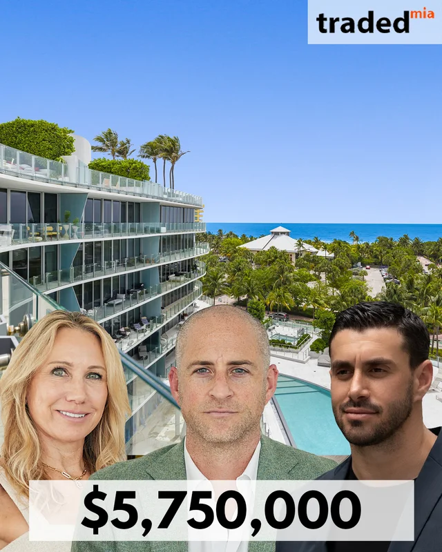 Matthew Dugow Of Compass Represents Buyer In $5.75M Miami Beach Condo Sale