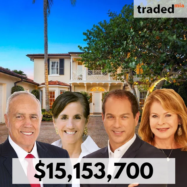 Darlene Luccio Jordan And Jerry Jordan Jr. Purchase Palm Beach Home From Ann And Lee Fensterstock For $15.15M