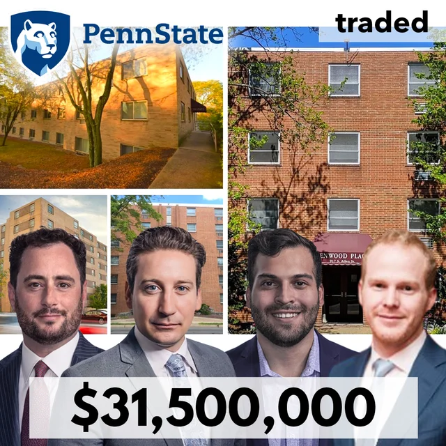 Chris Albright Of Ethos Residential Acquires Student Housing Portfolio In State College For $31.5M