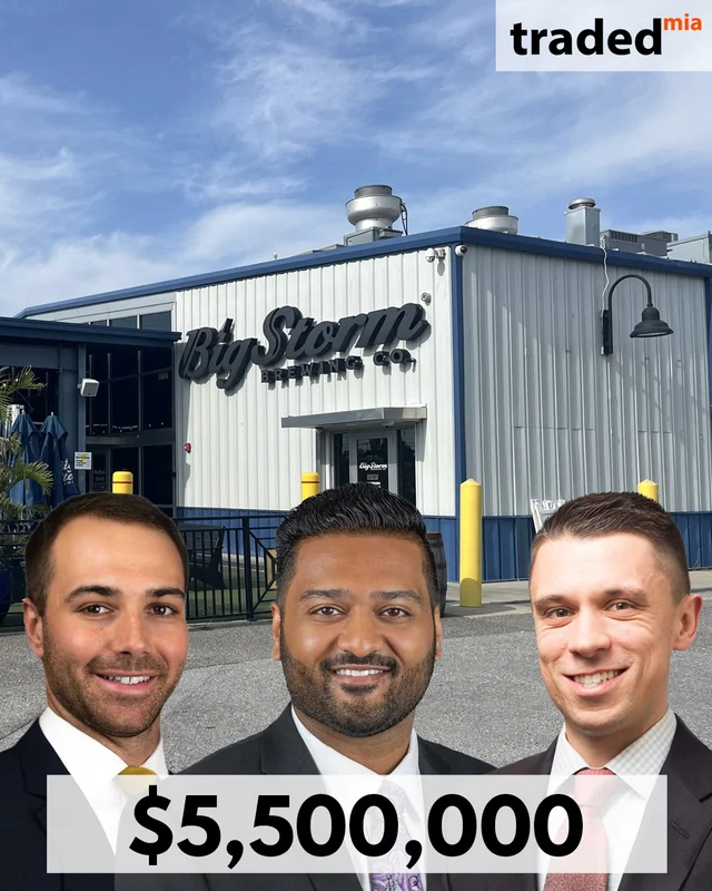 Tide LLC Acquires Big Storm Brewing's Clearwater Facility For $5.5 Million