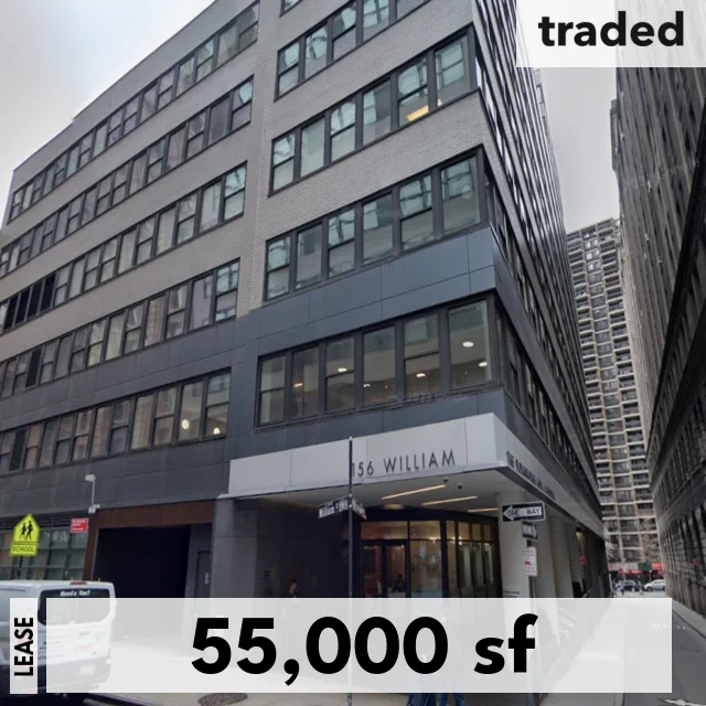 Weill Cornell Medical College Leases 55000 Square Feet At 156 William St New York From LaSalle Investment Management