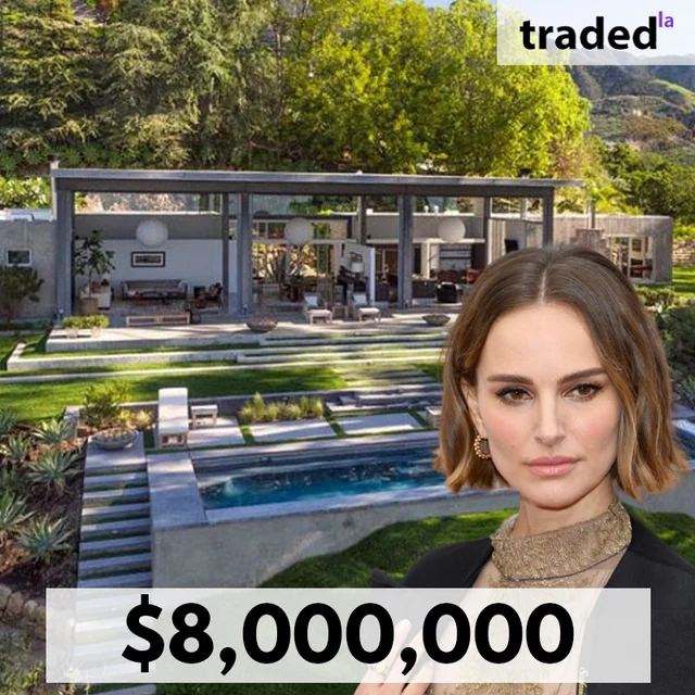 David Kalt Acquires Montecito SFR From Natalie Portman & Benjamin Millepied For $8M