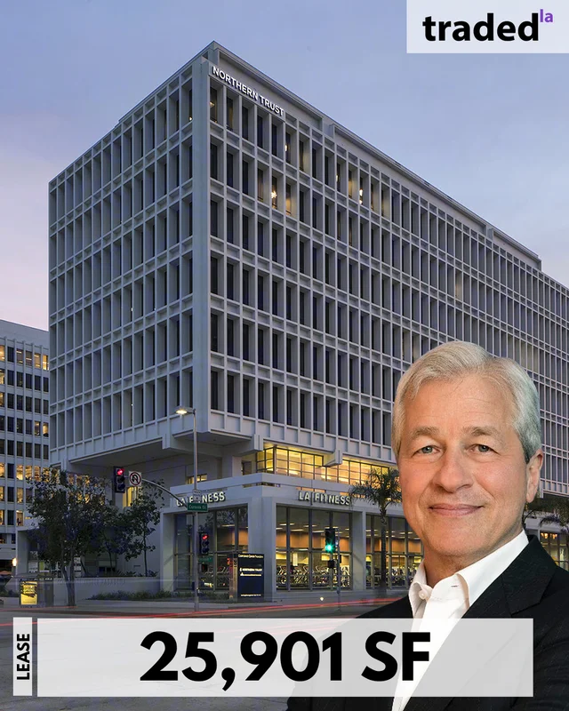 Jamie Dimon Of J.P. Morgan Chase Leases 25,901 Square Feet At 201 South Lake Avenue Pasadena