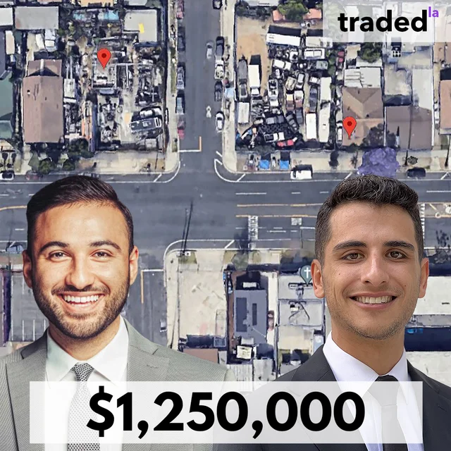 Ariel Sayani & Jordan Petito Purchase Development Site On South Figueroa Street For $1.25M