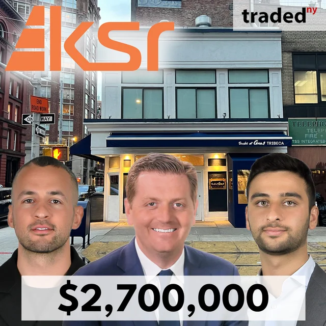 Gabriel Weiser Acquires Retail Property From ASG Equities In Tribeca For $2.7M