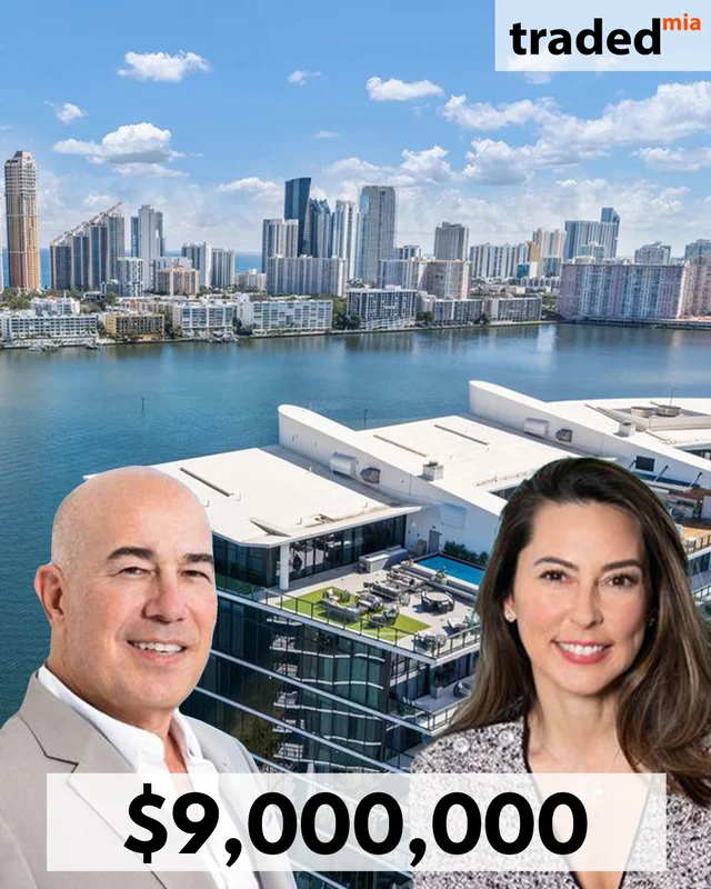 Scott & Kristen Wagner Purchase Condo From Gus A. Goldsmith For $9 Million In Aventura
