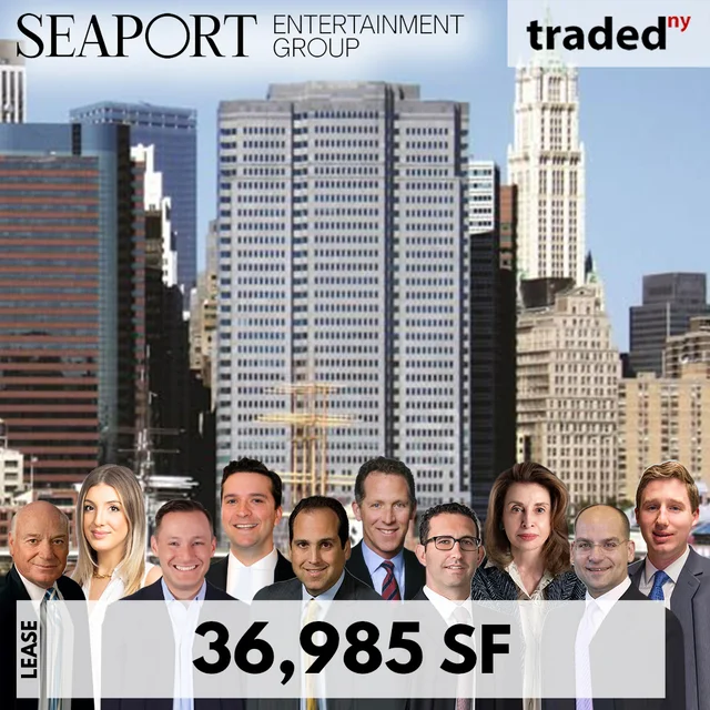 Seaport Entertainment Group Renews 10-Year Lease For 36,985 Square Feet In Financial District