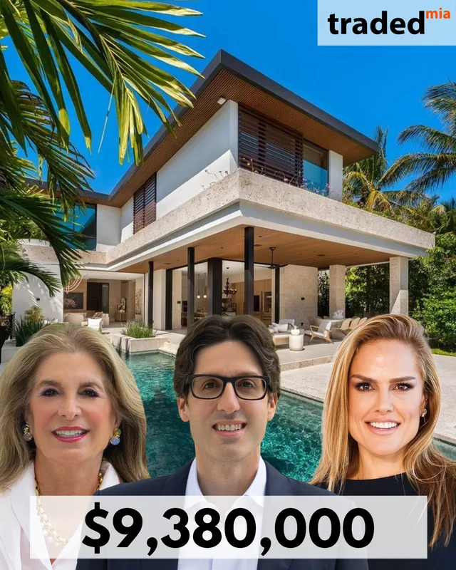 David M. Orta Purchases Single Family Home In Miami Beach For $9.38M From Paul And Nicole D'Amore