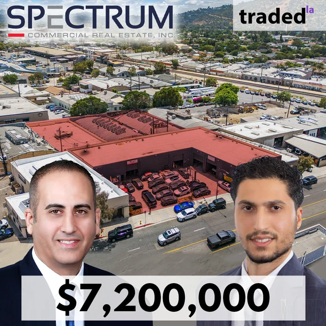 Spectrum Commercial Real Estate Brokers Yair Haimoff And Daniel Hakimpour Sell Industrial Asset In Glendale For $7.2M