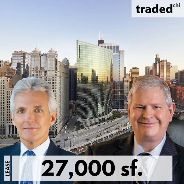 Brian Deck Of JBT Marel Leases 27000 Square Feet From Fred Seigel Of Beacon Capital Partners In Chicago