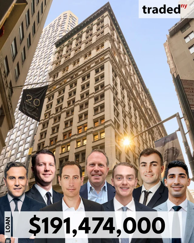 GFP Real Estate's Brian Steinwurtzel Secures $191.47 Million Construction Loan For 40 Exchange Place