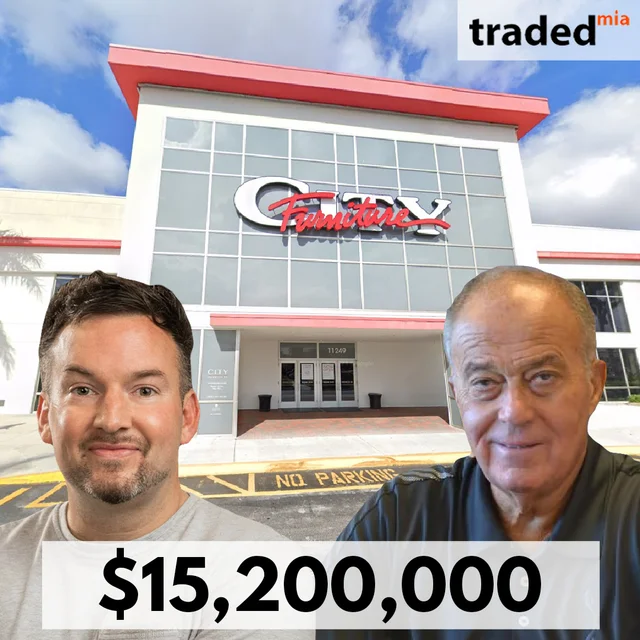 Raanan Katz Of RK Centers Acquires City Furniture Showroom In Pembroke Pines For $15.2M