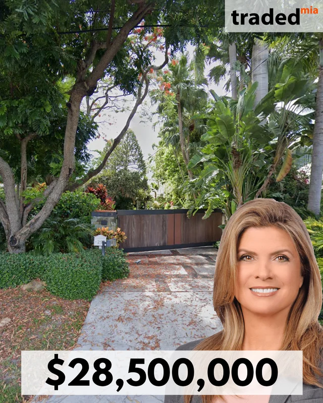 Cypress Marino LLC Purchases Waterfront Home From Richard Matthews For $28.5 Million In Miami Beach