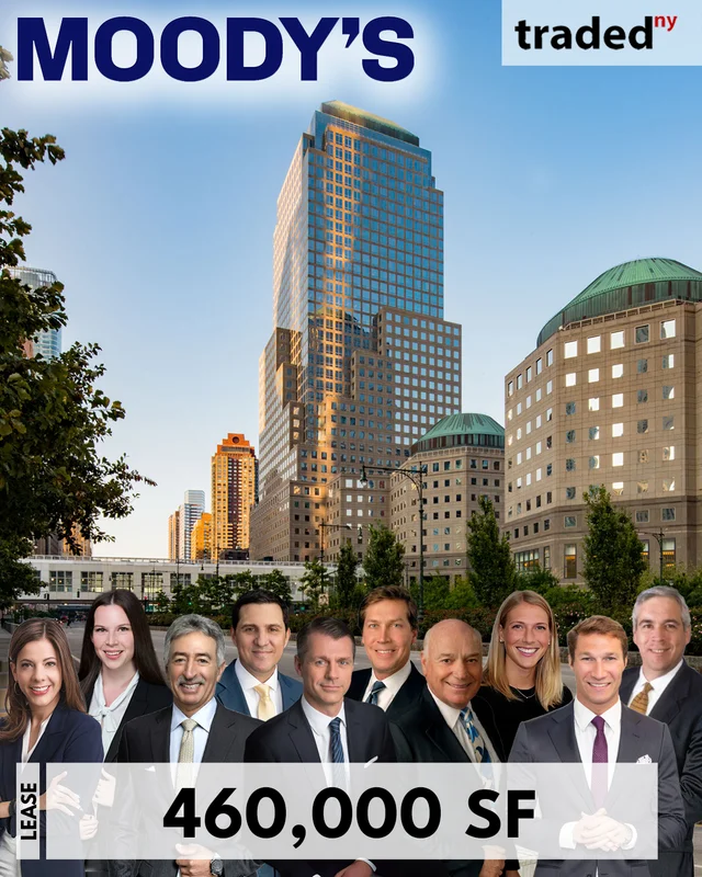 Rob Fauber Of Cushman & Wakefield Signs 460000 Square Foot Lease For Moody's Corp At 200 Liberty Street
