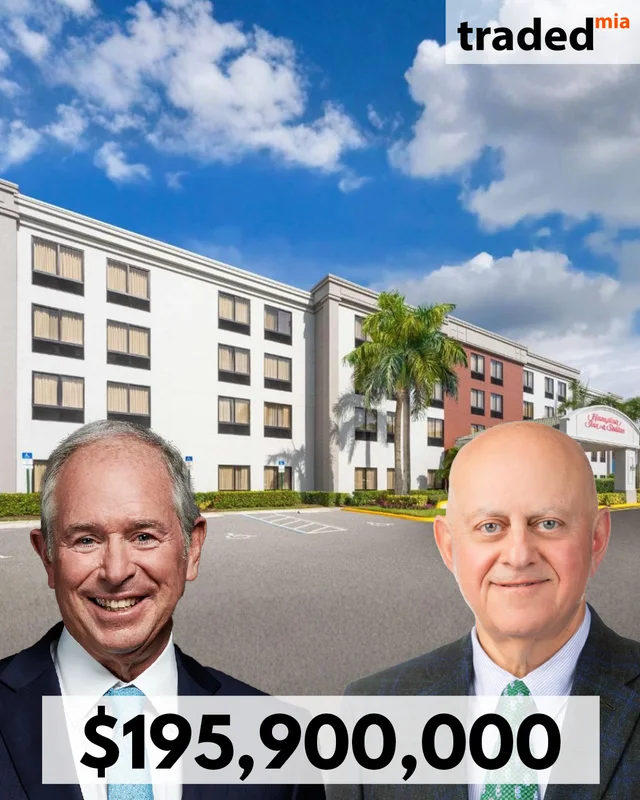 Stephen A. Schwarzman Of Blackstone Acquires Prologis Gateway Center In Boynton Beach For $195.9M