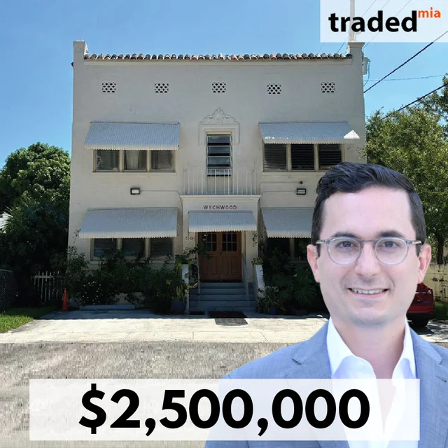 Coulda Beenyou Purchases Multifamily Asset From Ida Mann For $2.5M In Miami