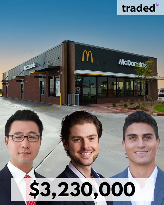 Dustin Lee Of J&C Investment Group Represents Buyer In $3.23M McDonald's Retail Sale In Wildomar