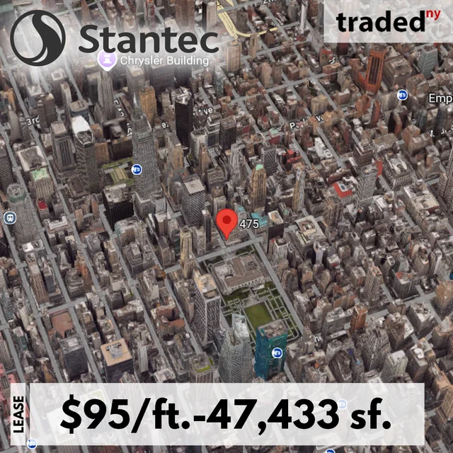 Stantec Renews 47,433-Square-Foot Office Lease At 475 Fifth Avenue With RFR Realty