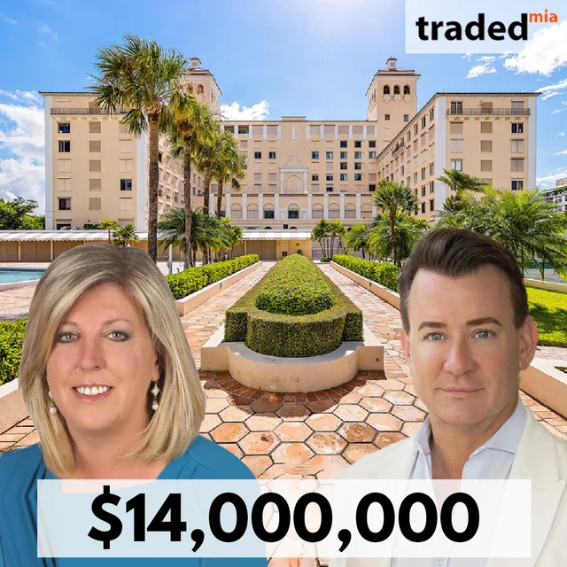 Liliana & Raul Cesan Acquire Two Side-by-Side Condos In Palm Beach For $14 Million
