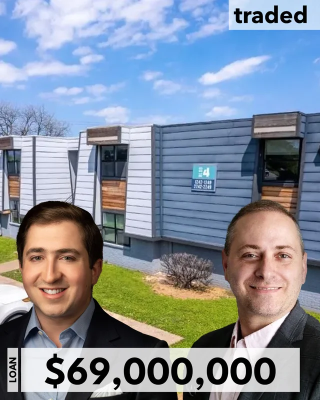 Citi Bank Provides $69 Million Refinance Loan For Dallas Multifamily Asset With Brokers Aaron Sussman & Joseph Saul