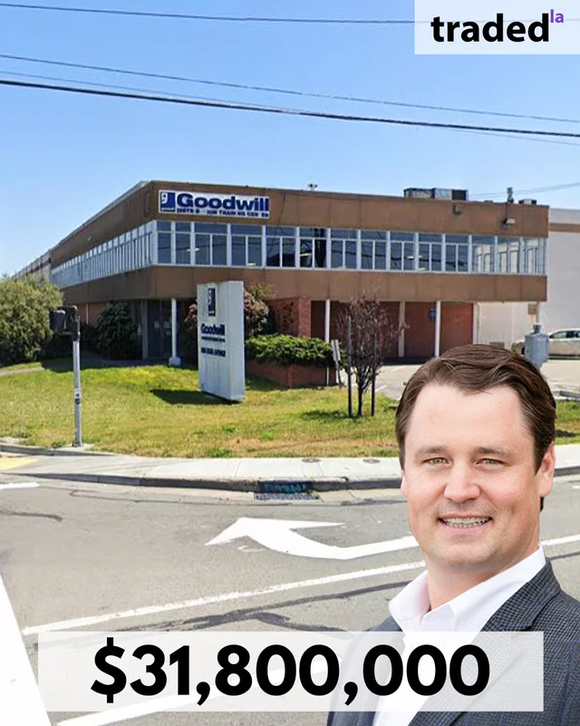Lift Partners Acquires Industrial Asset From Goodwill At 100 Utah Avenue For $31.8M
