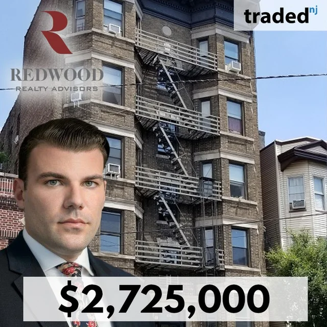 Redwood Realty Advisors Brokers $2.7M Sale Of Multifamily Property In Weehawken, NJ