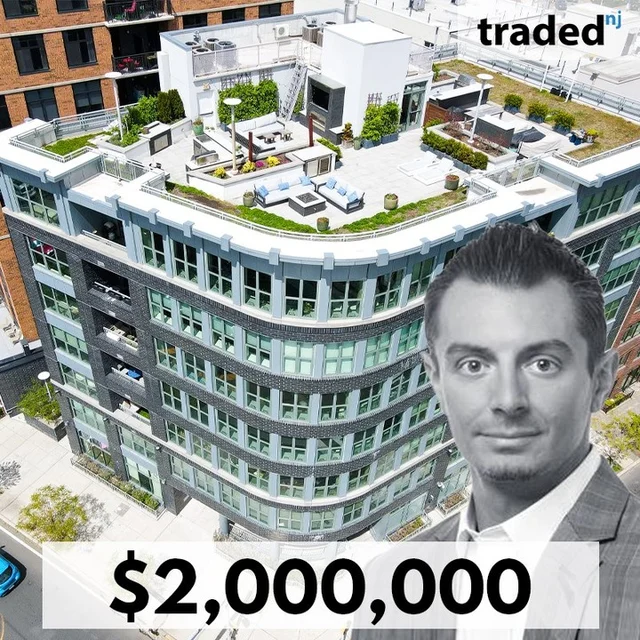 Michael Marszalek Acquires Penthouse In Hoboken From David Fessler For $2M. Jessie Halliburton & Jon Bevacqua Of Prime Real Estate Group Facilitate The Deal