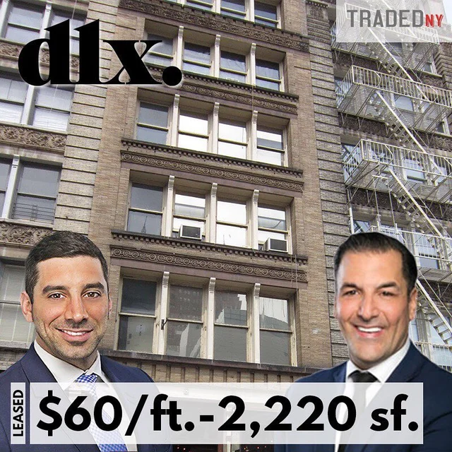 DLX Paris Leases 5th Floor Office Space In Manhattan's Grand Street Building