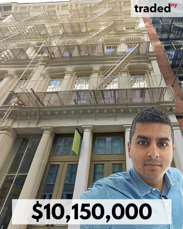 Maximiliano Gerardo Caceres Purchases Condo At 10 Greene Street Soho For $10.15M From Atit Javeri