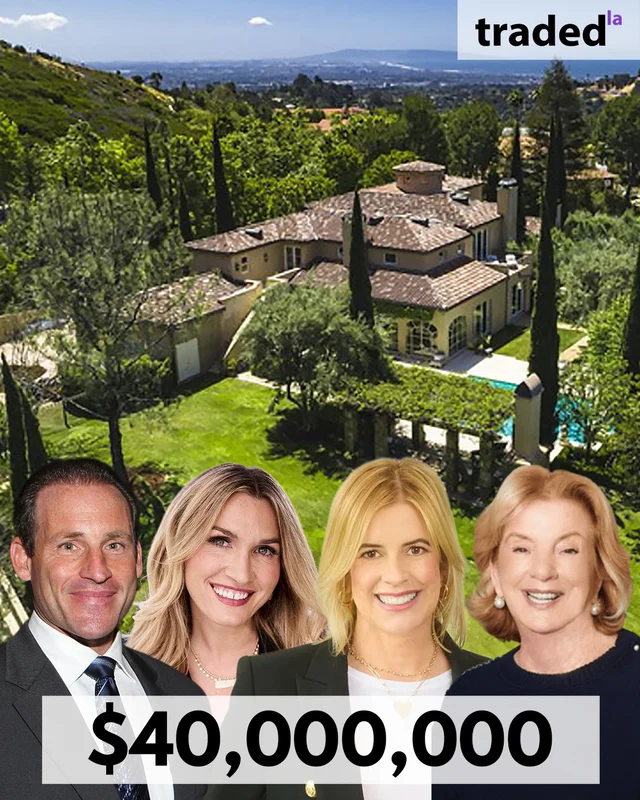 Ken Panzer Of Douglas Emmett Sells Los Angeles Estate For $40 Million With Liz Jones And Fran Flanagan As Seller's Representatives