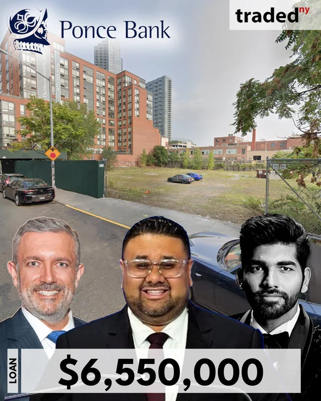 Ponce Bank Provides $6,550,000 Loan For Development Site In Long Island City For Aditya Shah