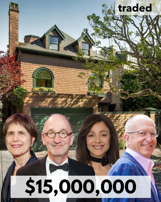 Christine Russell And Mark Schlesinger Sell 2512 Union Street Mansion For $15 Million In San Francisco