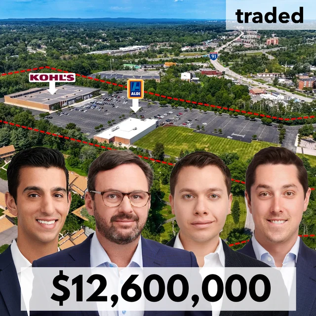 NNN Pro Group Closes $12.6M Kohl's And ALDI Property Sale In Rocky Hill, CT
