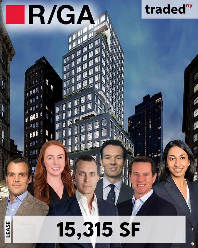 R/GA Leases 15,315 Square Feet Office Space At 1245 Broadway In Midtown Manhattan