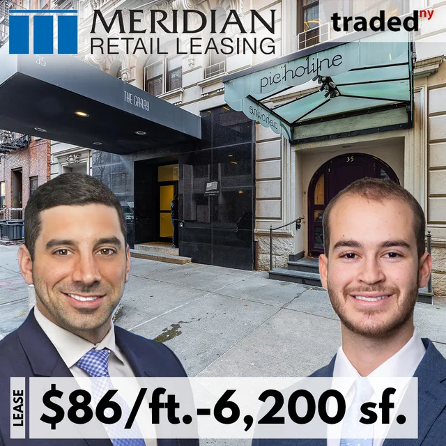 Greg Goldberg & Benny Sternberg Represent Retail Lease At 35 West 64th Street