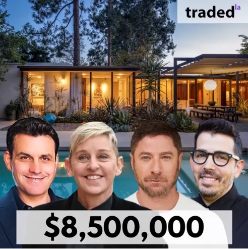 Ellen DeGeneres Acquires Beverly Hills SFR From Kurt Rappaport For $8.5M