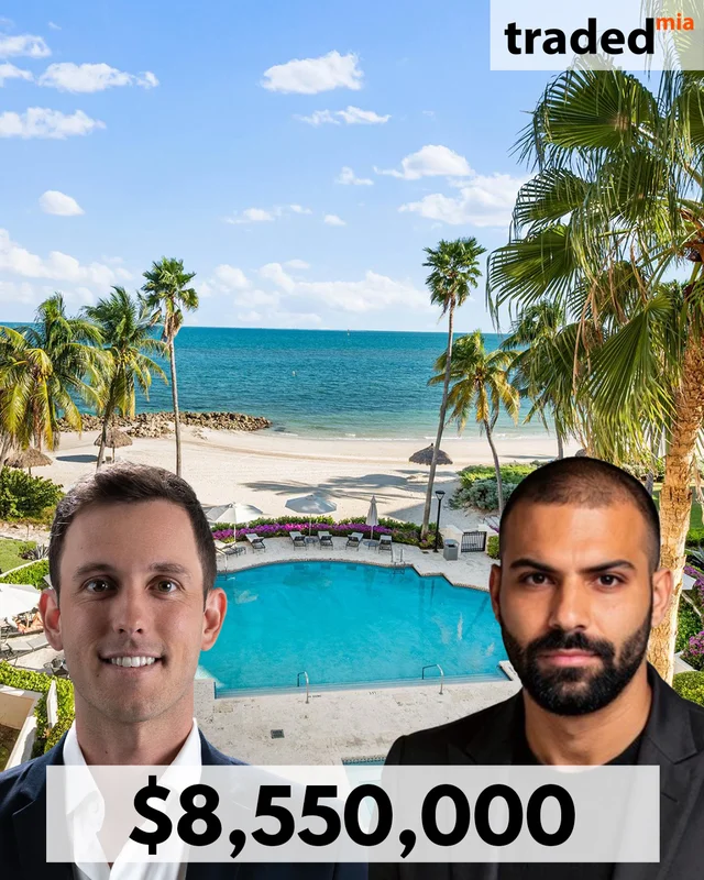 Mario Beltran & Kameel Jiwa Of Miami Super Prime Represent Seller In $8.55M Miami Beach Condo Sale