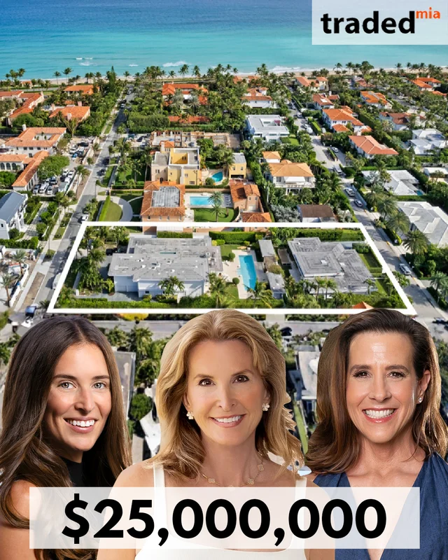 Ashley McIntosh And Kendall Corso Of Douglas Elliman Represent Seller In $25M Palm Beach Sale