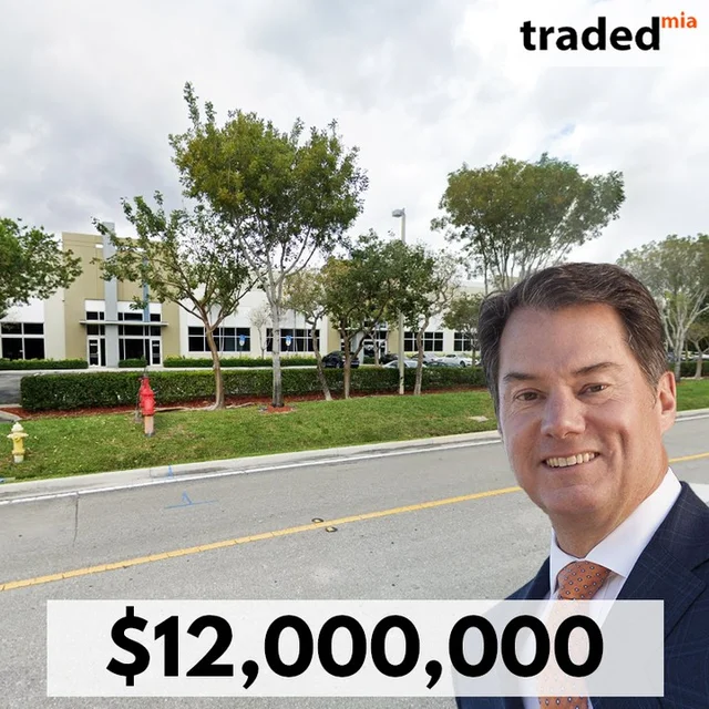 4000-4006 NW 124th Avenue Industrial Property In Coral Springs Sold For $12M With McCraney Property Co - Steven McCraney As Seller
