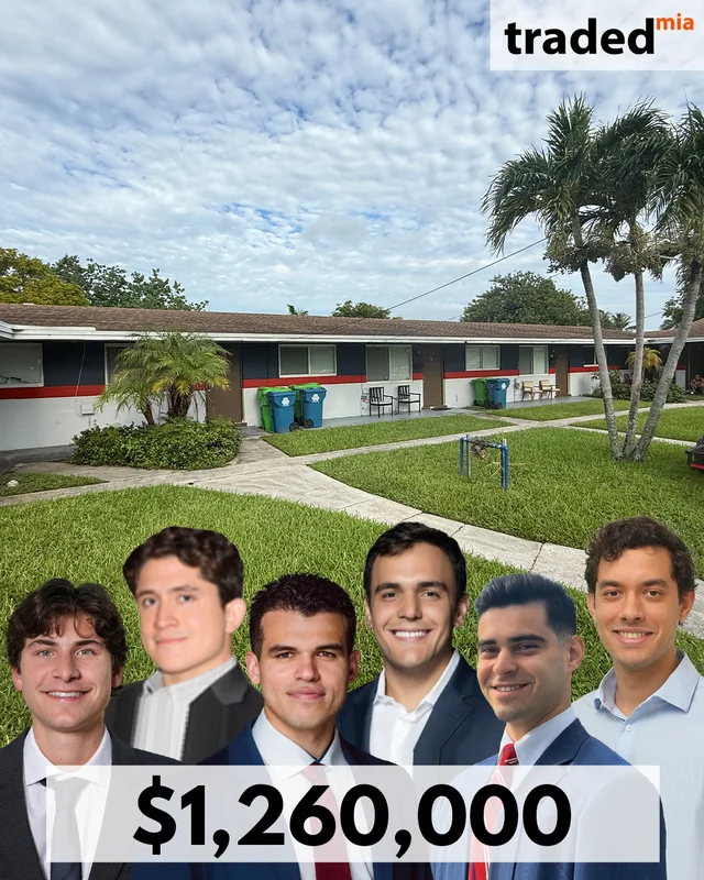 Tunnel Capital Acquires Multifamily Asset In Sunrise From Michael Gordon For $1.26M